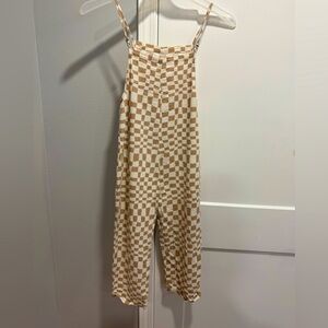 Girls Checkered Jumper